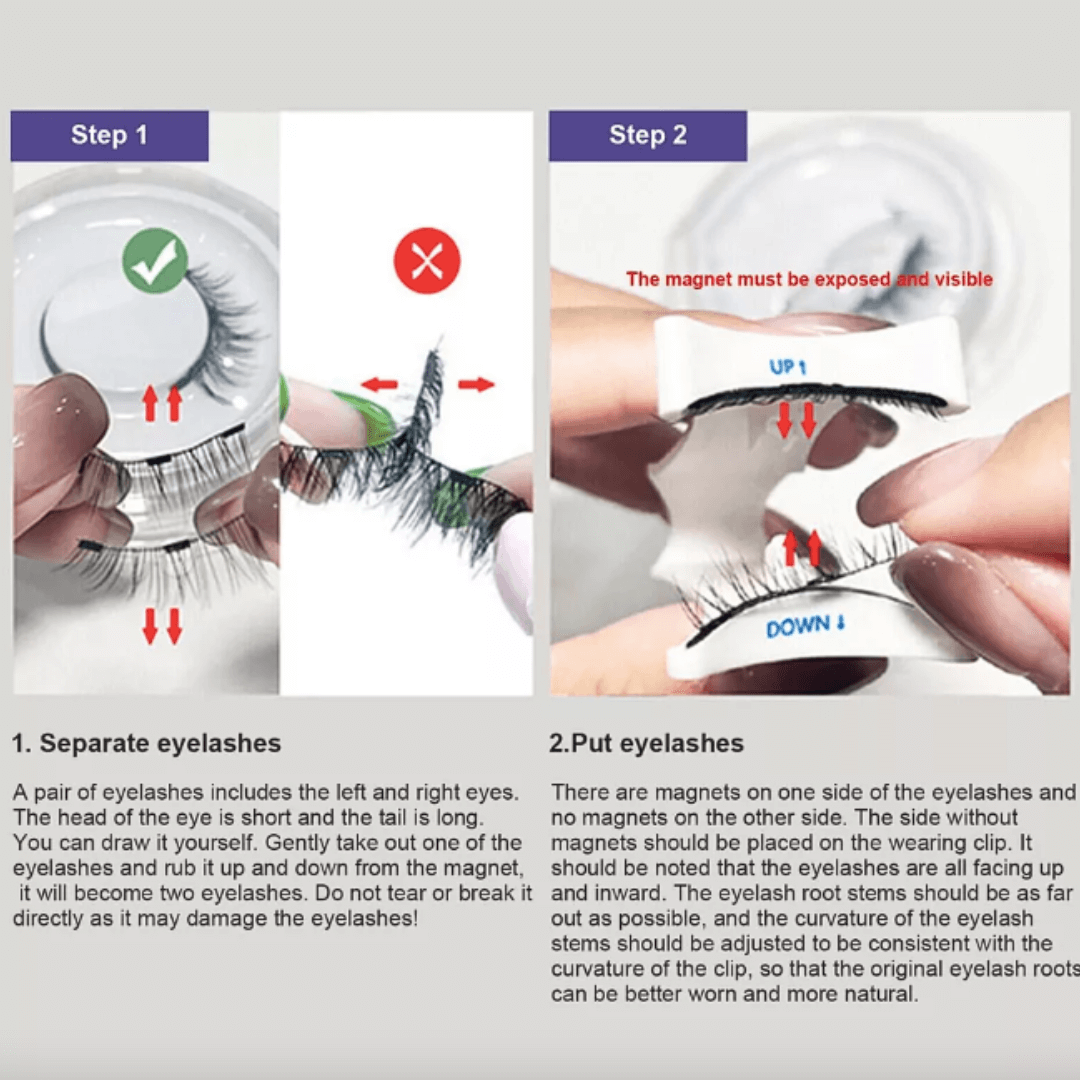 MagnaGlam™ Premium Natural Magnetic Eyelashes