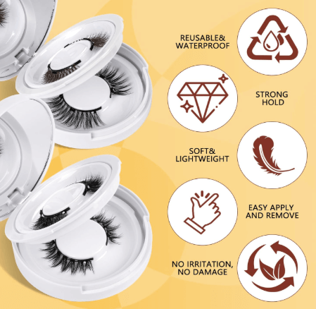 MagnaGlam™ Premium Natural Magnetic Eyelashes